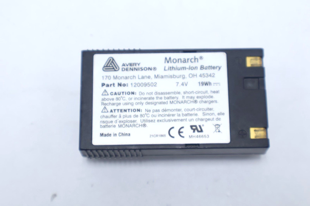 Avery Dennison Monarch Paxar Lithium-Ion Battery 12009502