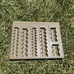 PM Counter Change Tray’s Money, Change Organizer Coin Tray Tan Beige