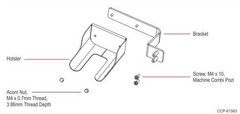 NCR 7360-K801 Kit, Hand Scanner Mount, R6