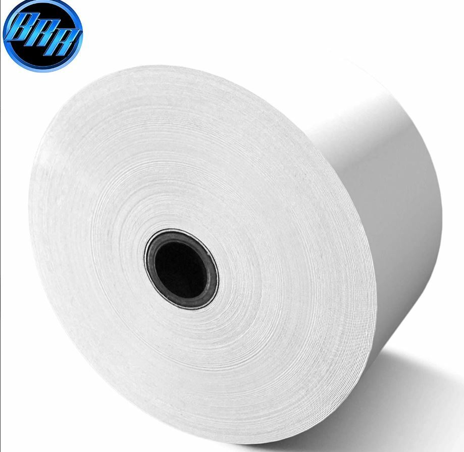 2 1/4  » X 675 &lsquo; HEAVY WEIGHT THERMAL ATM RECEIPT PAPER BPA FREE- 55 GSM PAPER