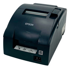 Epson TM-U220B Dot Matrix POS Receipt Kitchen Bar Printer Serial No AC Adapter