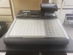 Samsung Sam4s Er-940 POS Retail Cash Register Flat Keyboard Dual Printer