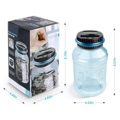 Digital Coin Counter Money Jar Saving Piggy Bank for Kids Adults