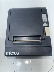 2 Micros Epson TM-T88II M129B Thermal POS Serial Printer No Power Supply