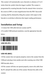 Kercan KR-230-EIO 2D Barcode Scanner USB Wired Handheld QR Code Reader POS
