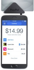 LOT OF 2 PayPal Mobile Credit Card Reader CC Swiper Sale Device. Google Play APP