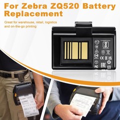 for Zebra Printer ZQ520 Battery : ZQ520 ZQ620 ZQ510 QLN320 QLN220 QLN220HC QL…