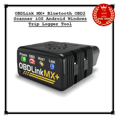 OBDLink MX+ Bluetooth OBD2 Scanner iOS Android Windows Trip Logger Tool