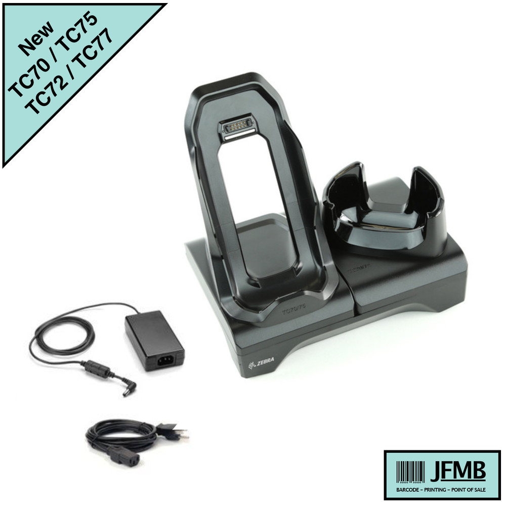 NEW Zebra Charging Sync Cradle Kit TC77 TC77HL TC75 TC75x TC72 TC720L CRD-TC7X