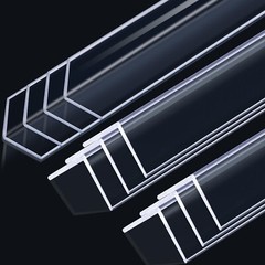 Sasylvia 10 Pcs Wall Corner Protector Guards, Vinyl 3/4 x 48 Inches Corner Tr…