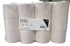 Staples 2 1/4&Prime; x 150&prime; Recycled Paper Rolls Register Calculator, 1/2 Core, 12 pks
