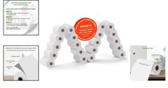 20 Rolls Biodegradable 2 1/4 x 50ft Thermal Paper – Perfect for All POS Machines