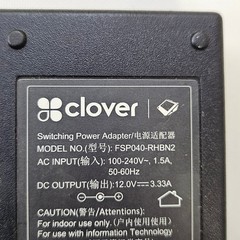 Clover FSP040-RHBN2 Switching Power Adapter 12V 3.33A AC DC Power Supply Black