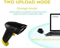NADAMOO Wireless Barcode Scanner, Charging Cradle, Read 1D, 2D, QR Code Bur3105