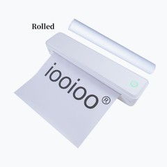 8 rolls (about 200 pages), A4, thermal printer 8 rolls, 3 years, white
