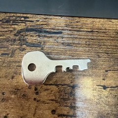 Vintage Metal Lit-Ning Products Cash Box W/ Coin Compartment Tray with Key