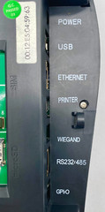 12X SYNEL SYNERGY-A BARCODE READER W/ FINGERPRINT SENSOR & POE COMMUNICATION