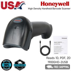 Honeywell Xenon 1900GHD Handheld 1D 2D Barcode Scanner USB Kit 1900GHD-2USB