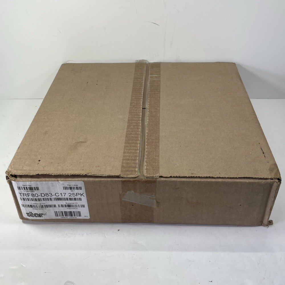 Star Micronics 25pk 80MM Receipt Paper 230&prime; Roll TSP100 TSP650 TSP700 37966290