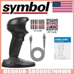 Symbol DS9808-SR00007NNWR 2D Image Handheld Reader USB Barcode Scanner W/ Cable