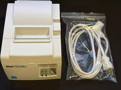 Star Micronics TSP143IIIU Thermal Receipt USB Printer White Used