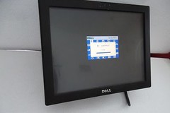 Dell E157FPTe Touchscreen POS/Retail 15&Prime; Monitor VGA USB Line In XM180 for PARTS
