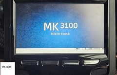MOTOROLA MK3100-030BG4EZZWW Price Checker Scanner Kiosk 2D WinCe7 SYMBOL