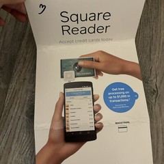 Square.com Square Reader mobile Card reader, MAGSTRIPE New – Box Fold