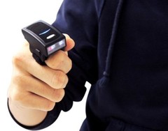 Arkscan AS500 Bluetooth 4.1 LE Wireless Ring Mini Barcode Scanner 1D Reader for