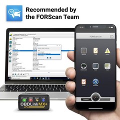 MX+ OBD2 Bluetooth Diagnostic Scanner for iPhone Android and Windows PC