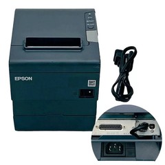 Epson TM-T88V POS Compact Thermal Receipt Printer USB Serial with Power Supply