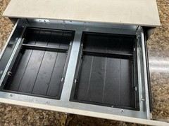 APG CASH DRAWER REGISTER SERIES 4000 POS WITH TILL TRAY AND 2 KEYS HEAVY DUTY