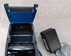 VeriFone Omni 3730 VX510 Card Terminal w/ AC + Network Cable *FOR PARTS*
