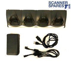 Symbol Motorola MC9090-GJ0HBEGA2WR Charger 4 Slot Charging Cradle Dock MC9090-G