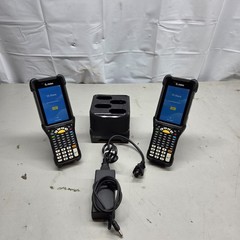 (2x) Zebra MC9300 MC930P-GSFEG4NA Mobile Handheld Computer Barcode Scanner