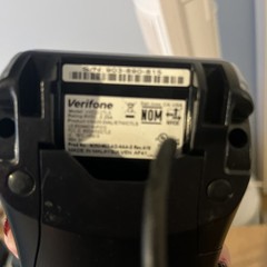Verifone VX520 Dial, Ethernet and Smart Card Reader M252-653-A3-NAA-3