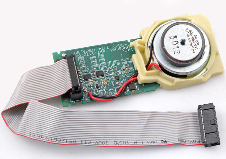 Tower Board w/ Speaker for NCR 7874 Scanner/Scale, 497-04588946, 90 Day Warranty