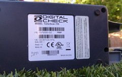 DIGITAL CHECK READER SCANNER TELLERSCAN TS215 INKJET & POWER CORD