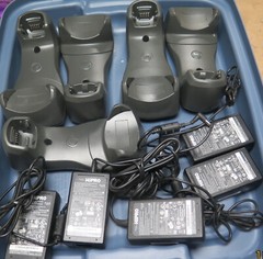 Lot of 5 Symbol Motorola Charge Cradle STB2000 For MT2070 MT2090 barcode scanner
