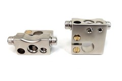 Ultimate Battery Terminal Pair – Positive & Negative with Vertical Top Post Adap