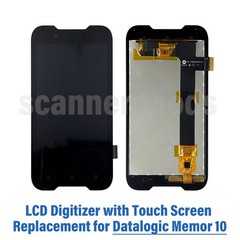 LCD Digitizer with Touch Screen Assembly Replacement for Datalogic Memor 10
