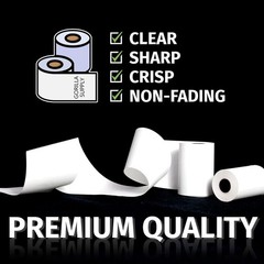 48gsm Thermal Paper Rolls – 50 Count, 2-1/4&Prime; x 50&prime; – Eco-Friendly Safety