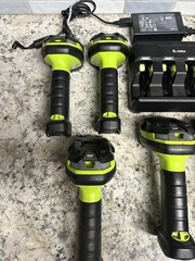 LOT OF 8/Zebra DS3678 Bluetooth Ultra-Rugged Barcode Scanner, Batteries/Station