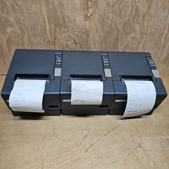 EPSON TM-T88IV PRINTER MODEL M129H Lot Of 3 TESTED 2 Power Supply Included