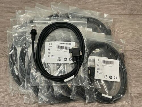 (LOT of 15) RS232 Serial Cable for SYMBOL & HONEYWELL Barcode Scanner