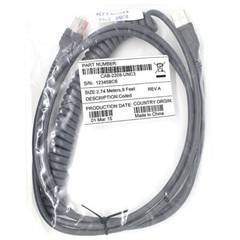 CBA-U12-C09ZAR 9FT Coiled USB Cable Compatible Motorola Symbol LS2208 LS4208