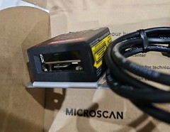 Microscan MS-3 Laser Barcode Scanner FIS-0003-0002G Made in USA