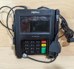 Ingenico ISC Touch 250 Credit Card Terminal Reader ISC250-31P3774B *UNTESTED*