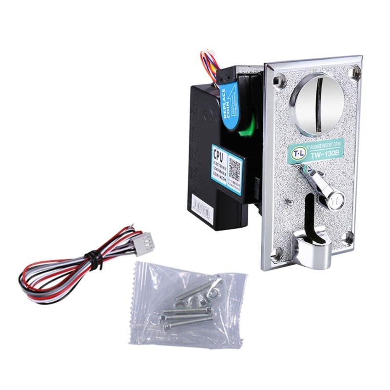 Secure Metal Panel Coin Validator Anti Thefts Durability For Game Venues