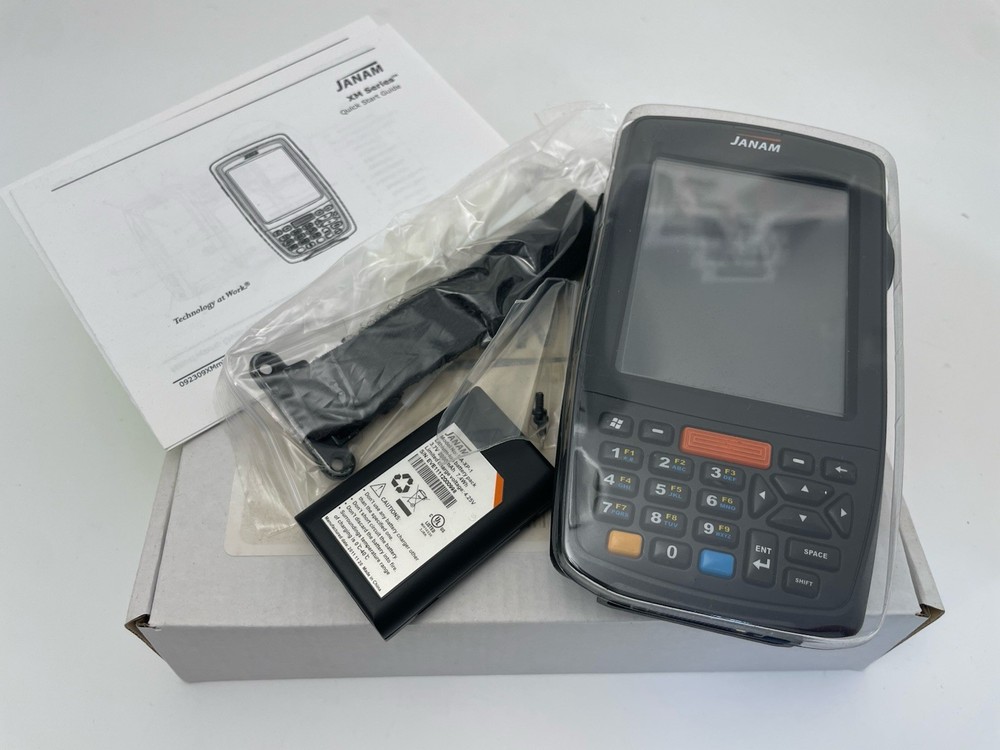 Janam XM60 Mobile Computer Barcode Imager Scanner w/ Battery XM60W-1NGCBR00 WIFI